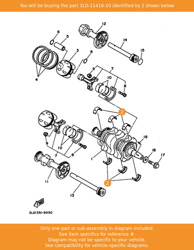 Yamaha plane bearing - yamaha,