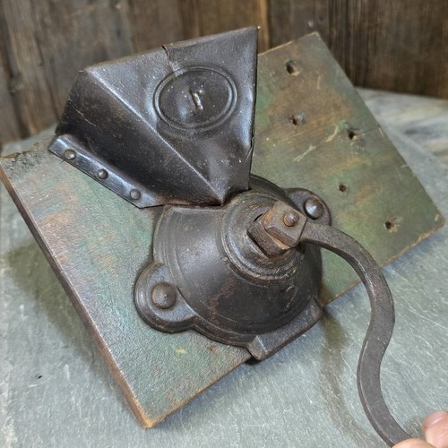 Antique cast iron wall - iron,