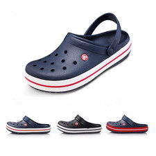 Unisex Crocs Beach Sandals Crocband Mens Women 8Color Adults Size UK