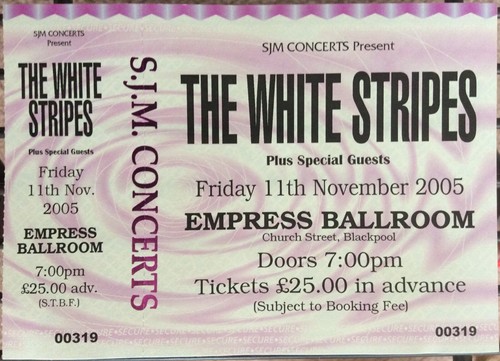 Used concert ticket - concert,