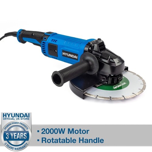 Hyundai electric angle grinder - hyundai,