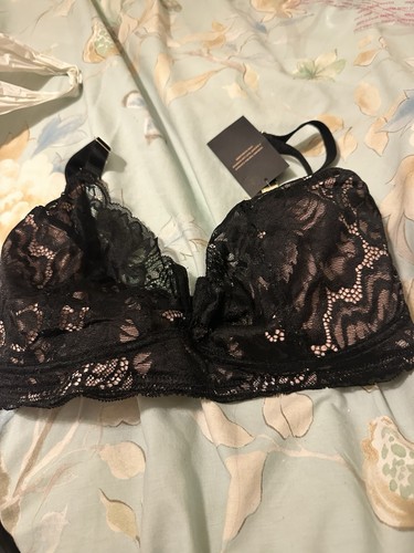 Ann summers black lace nursing - summers,