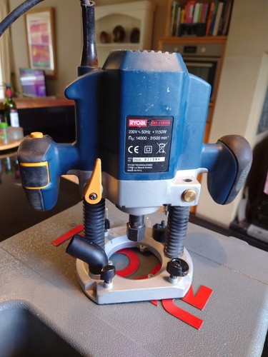 Ryobi ert 1150 plunge router - ryobi, ert-1150