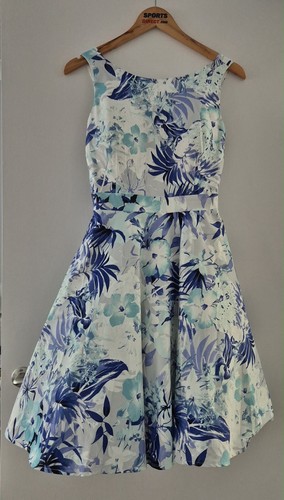 Quiz blue and - and, floral