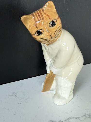 Vintage quail pottery cat - quail,