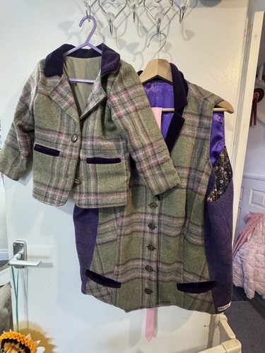 Lead rein set - rein, tweed
