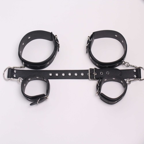 Leather handcuffs arm cuffs - pu,