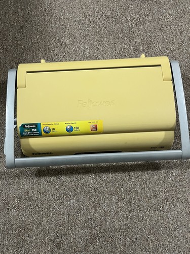 Fellowes star 150 manual - manual, combo