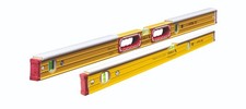 Stabila Masons Brick Spirit Level 3 Vial Twin Pack 96-2K & 196-2K (60 & 120cm)