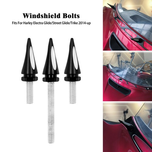 Black spike windscreen - black,