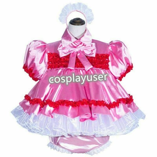 Sissy maid dress lockable
