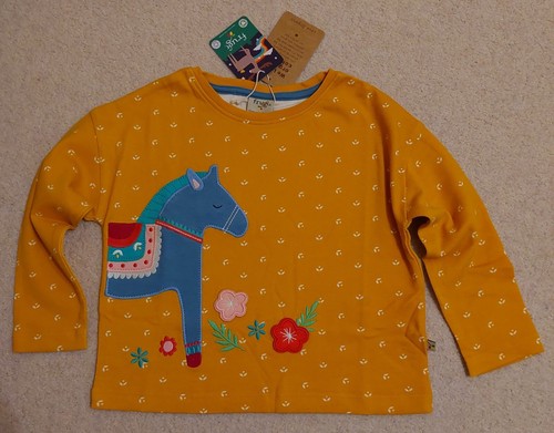 Frugi girls bethany boxy top - girls,