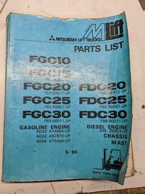 Mitsubishi forklift truck - forklift,