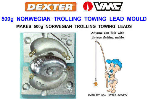 500g norwegian trolling - 500g, lead