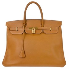 Hermes Natural Ardennes Birkin