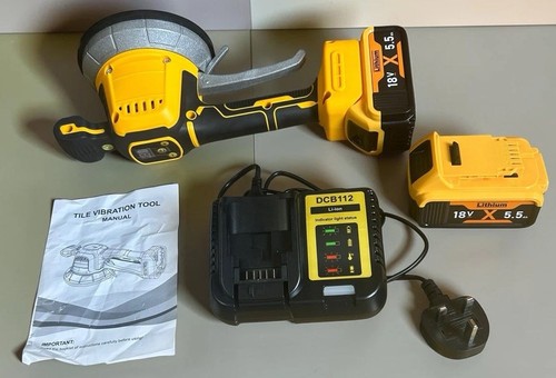 Cordless tile vibration - tile, tool