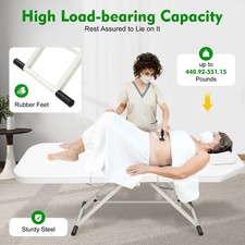Reclining Beauty Bed Folding