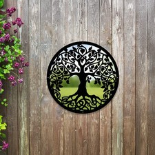SunCatcher Garden Mirror Round