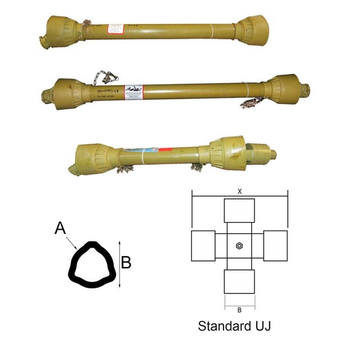 Complete power shaft pto - power,