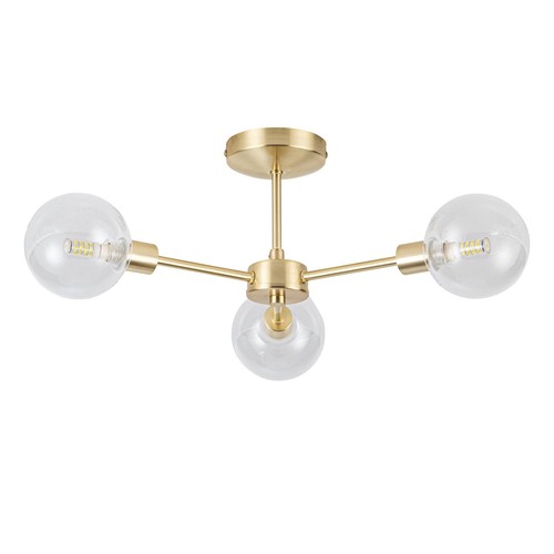 Modern satin brass gold with - satin,