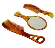 Comb and Mirror Set of 3 Hair
