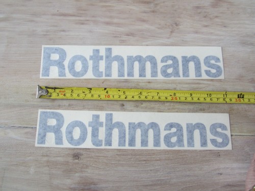 Rothmans honda original decals - original,