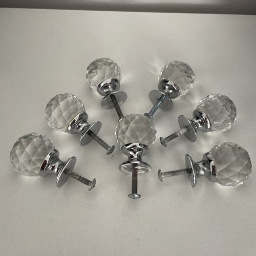 Round crystal glass - glass, drawer