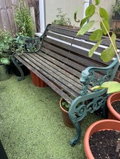 Cast Iron Bench