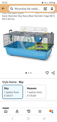 Savic sky metro hamster cage - savic,