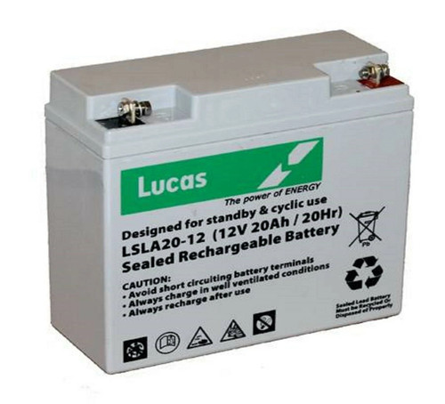 Pair 12v 20ah lucas - 2, x