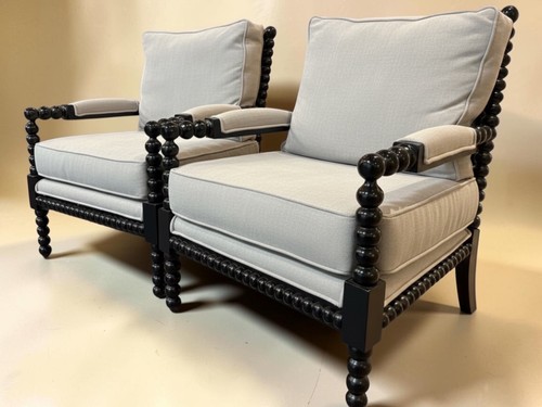 Coach house bobbin armchairs - bobbin,