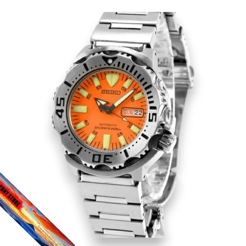 Seiko divers 200m orange - seiko,