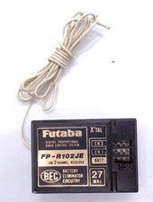 FUTABA FP-R102JE 2 CHANNEL AM RECEIVER 27MHZ GOOD CONDITION