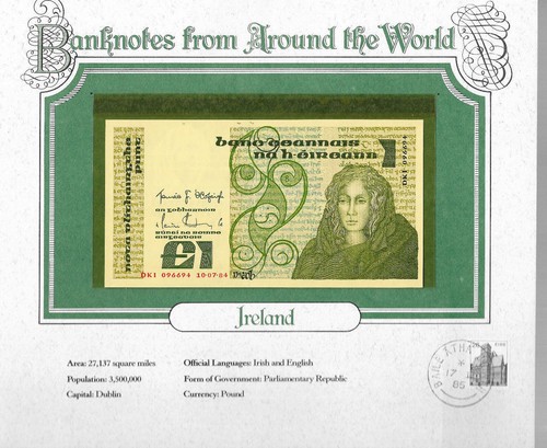 World banknotes ireland - world,