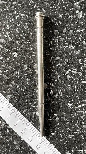 Sterling silver pencil - silver,