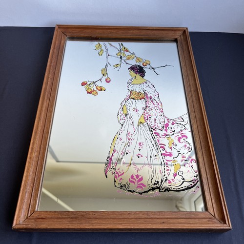 Art nouveau 1970s lady - 1970s, in