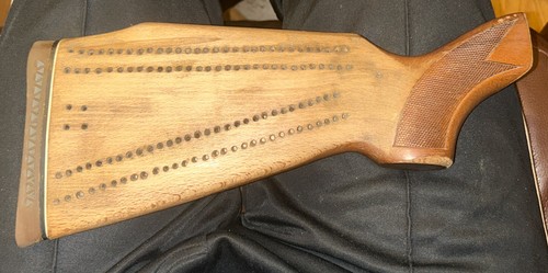 Antique gun stock - gun, wooden