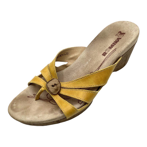Romika womens yellow leather - romika,