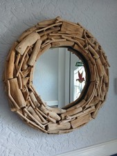 Driftwood Mirror Circular by