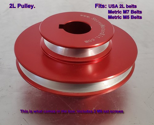 Pulley stepped bore 5 - stepped, mm