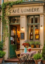 VTG Glass Jar w Lid Cottage Shabby Chic French Country Roses Old World Victorian