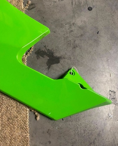 Kawasaki ninja zx6r green left - ninja,