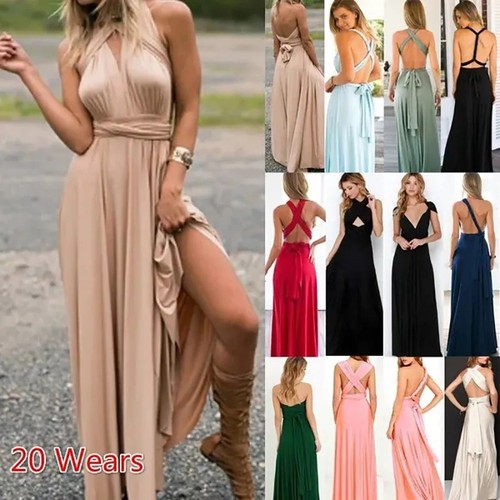 Multi way neck - multi-way, v-neck
