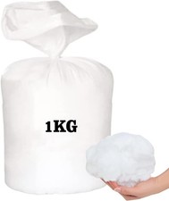 MH Home Hollowfibre Cushion Stuffing 1KG Soft Filling for Toys & Pillows