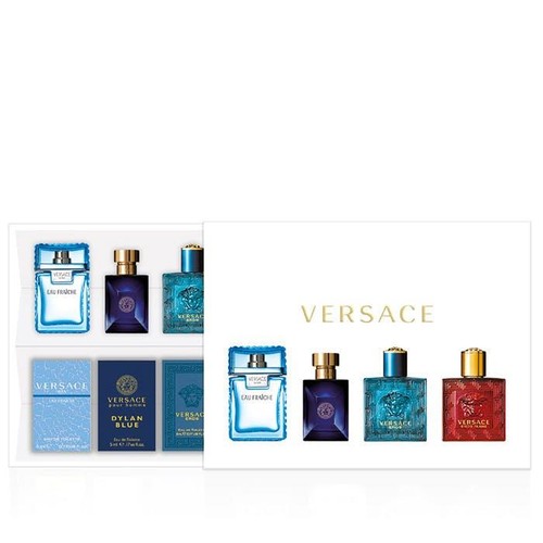 Versace men mini - set, x4