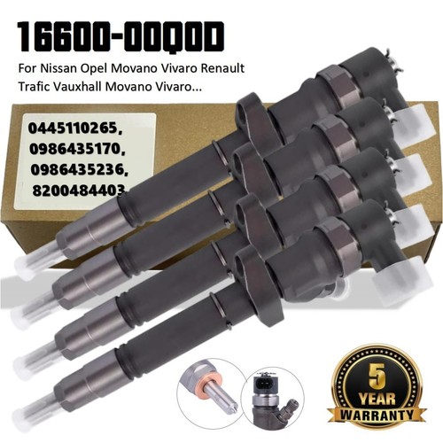 Diesel fuel injector - 4x, for