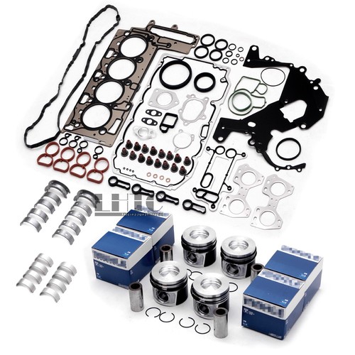 Engine overhaul pistons - engine,