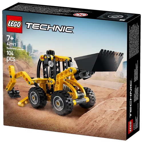 Lego technic backhoe - lego,