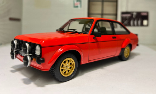 Ford escort mk2 red 24 - red, 1:24