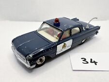 VINTAGE DINKY TOYS # 264 FORD FAIRLANE RCMP POLICE PATROL CAR MOUNTIES VGC 1962
